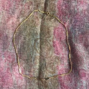Vintage gold chain 18”